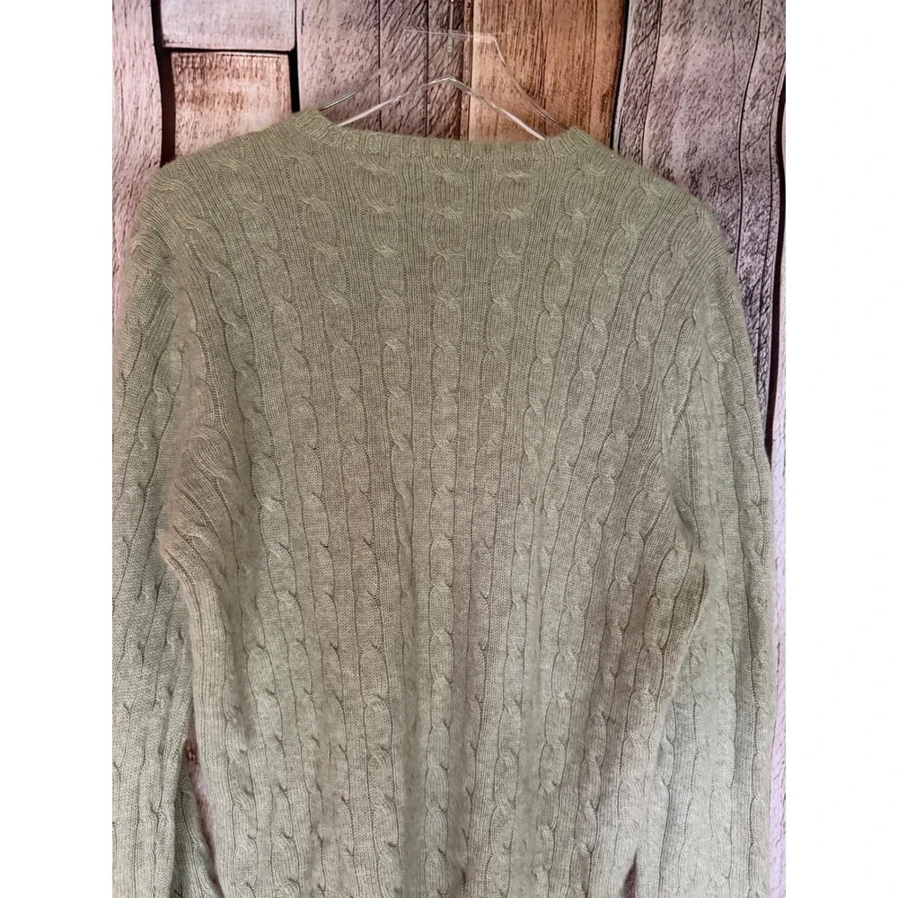 Polo Ralph Lauren Cashmere Cable‎ Knit Sweater Timeless Winter Preppy Luxury XL